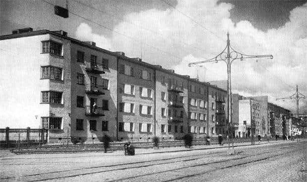 Кондратьевский жилмассив в 30-е годы. Источник: citywalls.ru