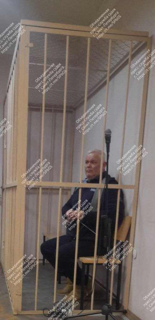 Максим Шадаев в суде Фото: Объединенная пресс-служба судов Петербурга